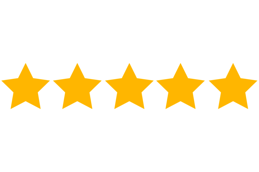 five stars, stars, feedback-7292866.jpg