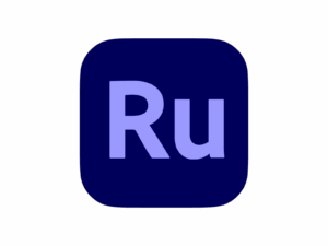 Interface Adobe Rush montrant un montage en cours